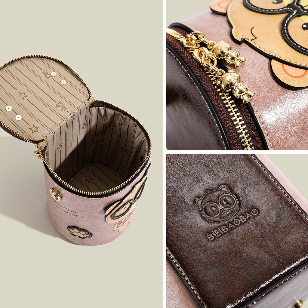 Túi Bucket nữ mùa hè 2023 túi đeo chéo thời trang mới Túi Messenger cho nữ