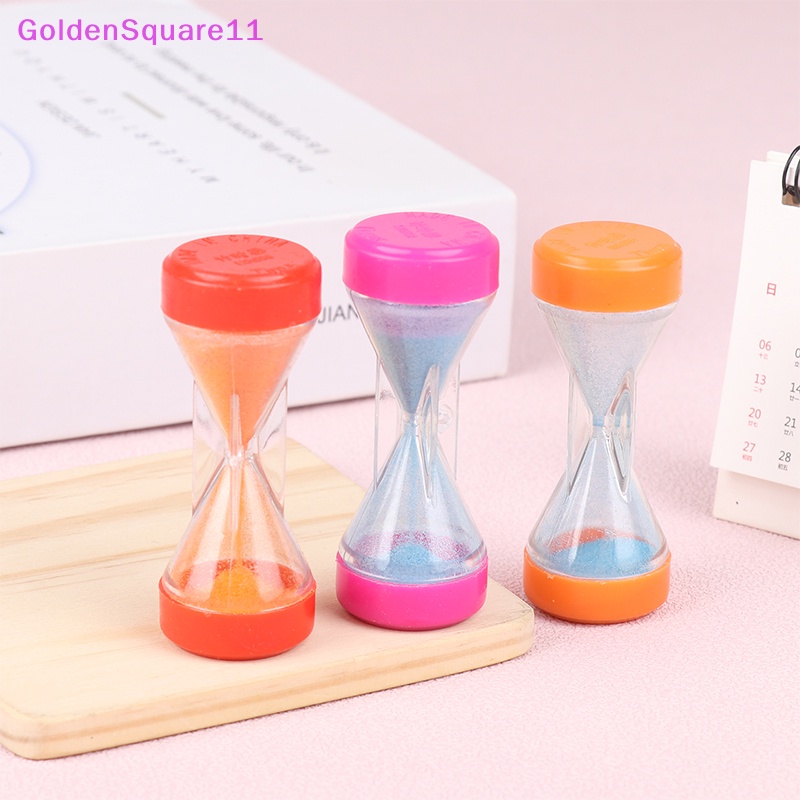 Set 6 Đồng Hồ Cát mini Màu Vàng Sáng Tạo Cho Bé