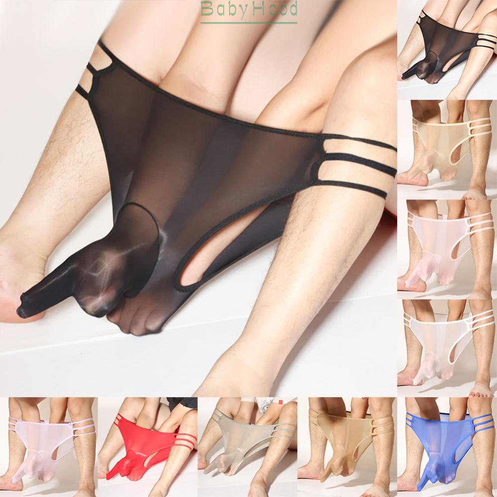 Underwear Nylon Panties Sexy Silky Sissy Soft Pouch 1pc Breathable Brief#BBHOOD