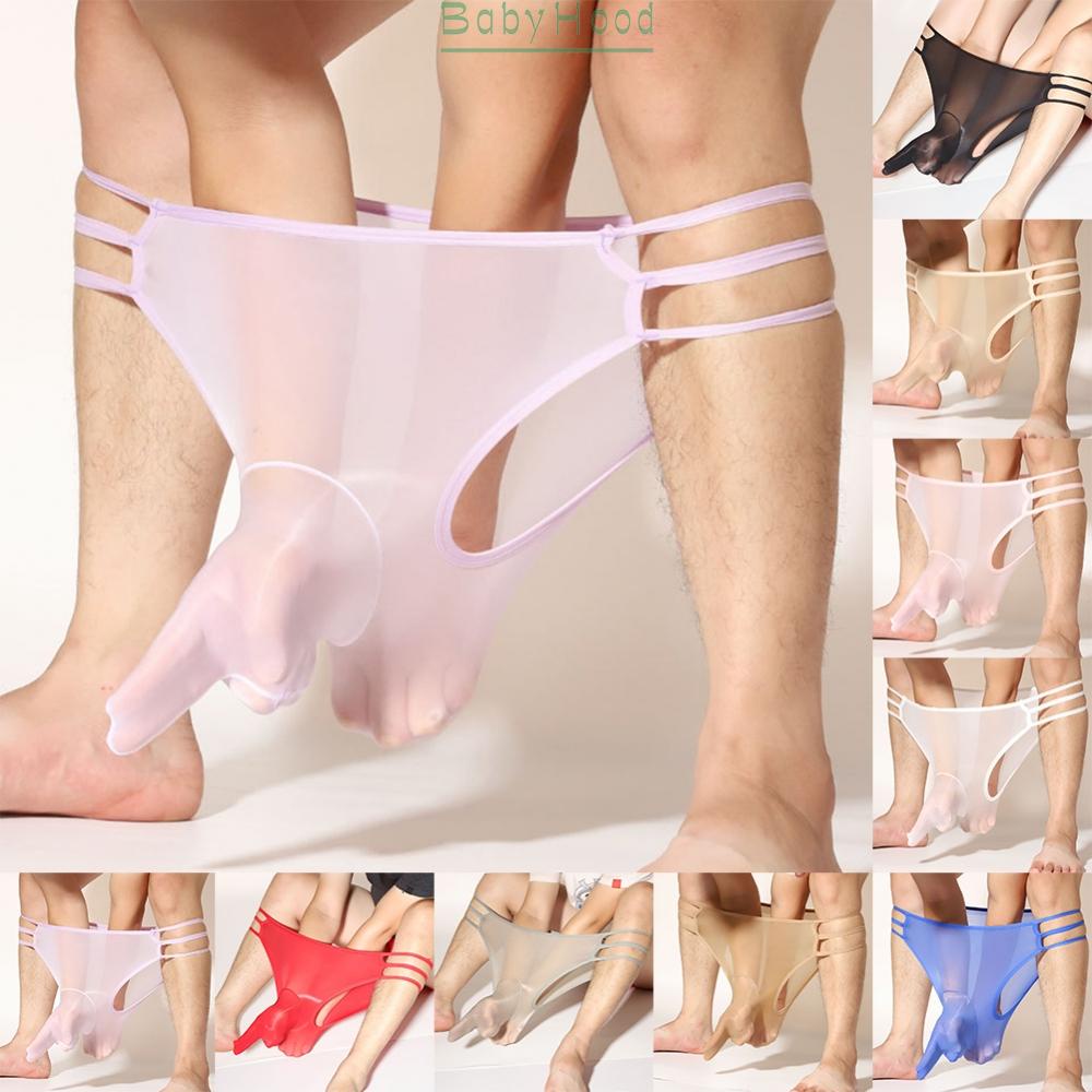 Underwear Nylon Panties Sexy Silky Sissy Soft Pouch 1pc Breathable Brief#BBHOOD