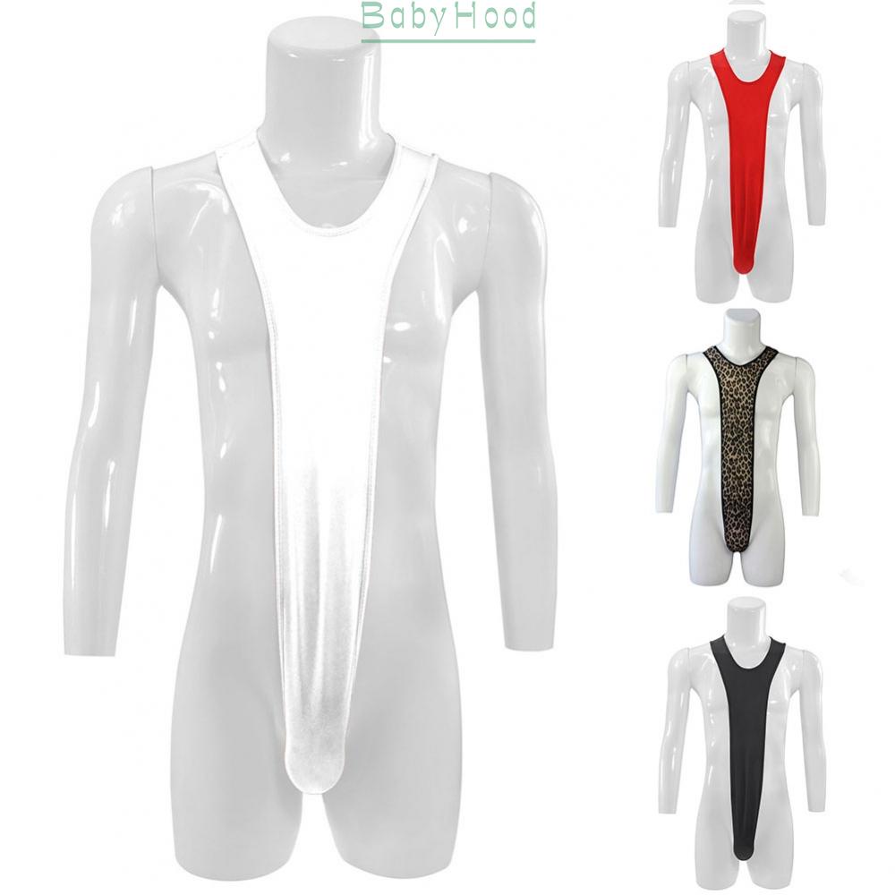 Sissy Men Lingerie Thong Leotard Bodysuit Jumpsuit Underwear Leotard Bodysuit#BBHOOD