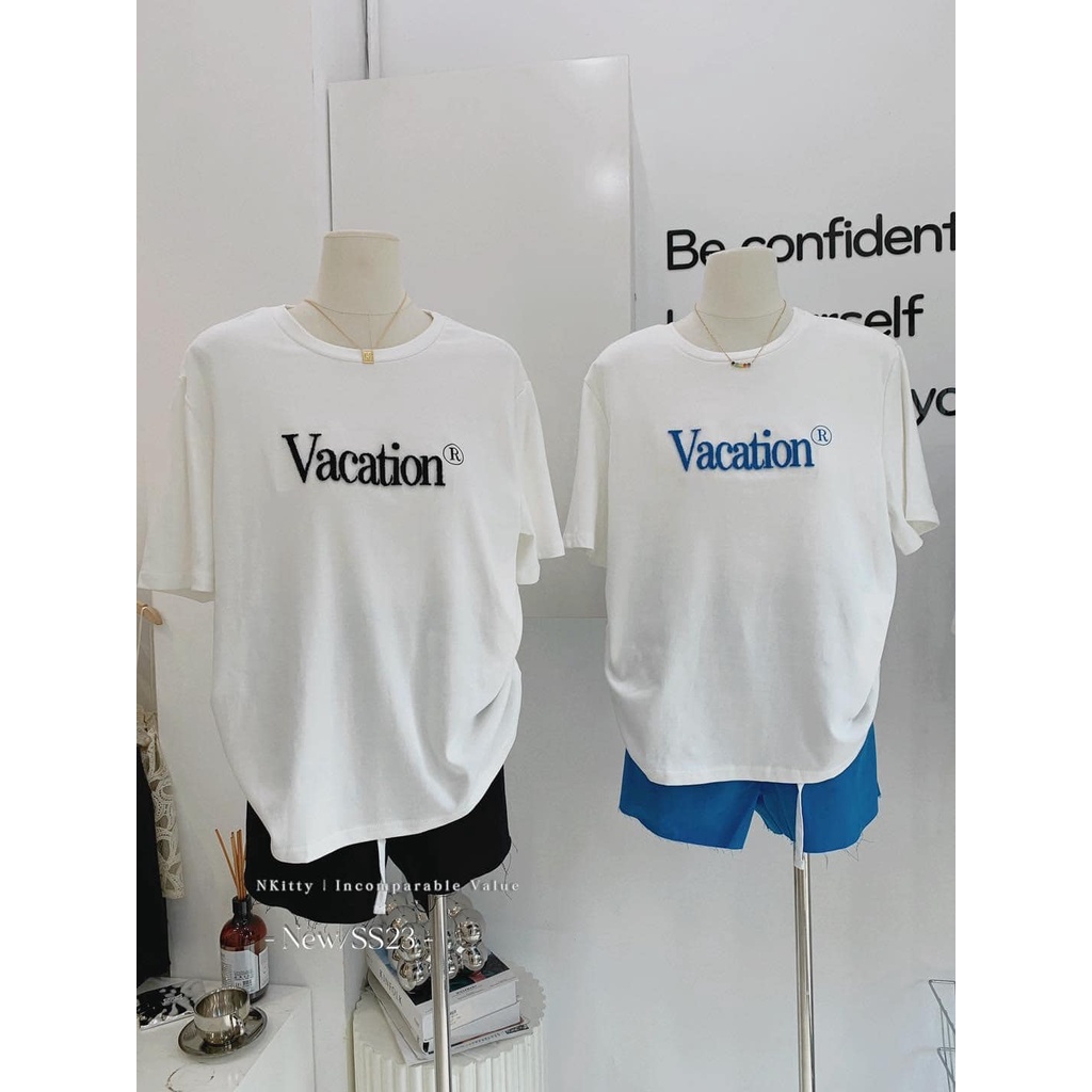 Set thun thêu nổi vaca.tion