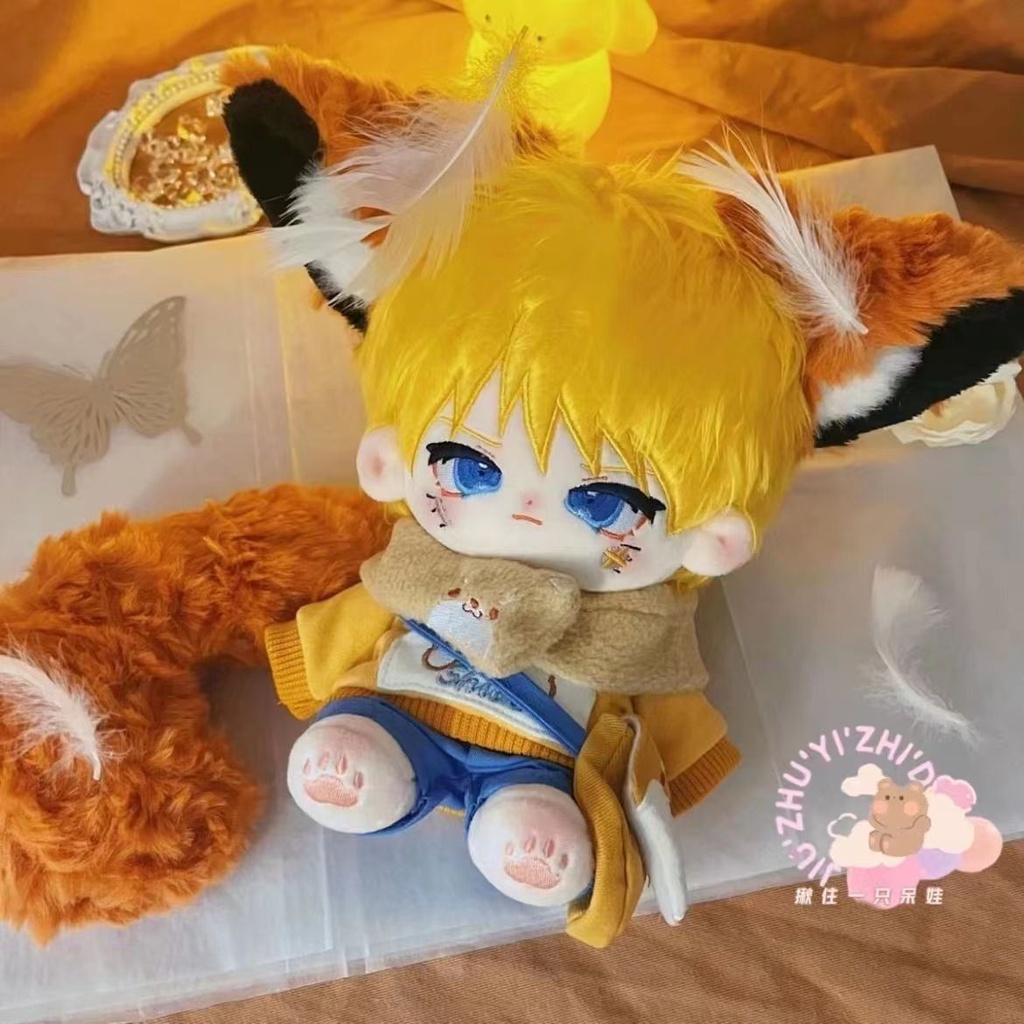 Búp Bê Nhồi Bông Hình Nhân Vật uzumaki naruto 20cm