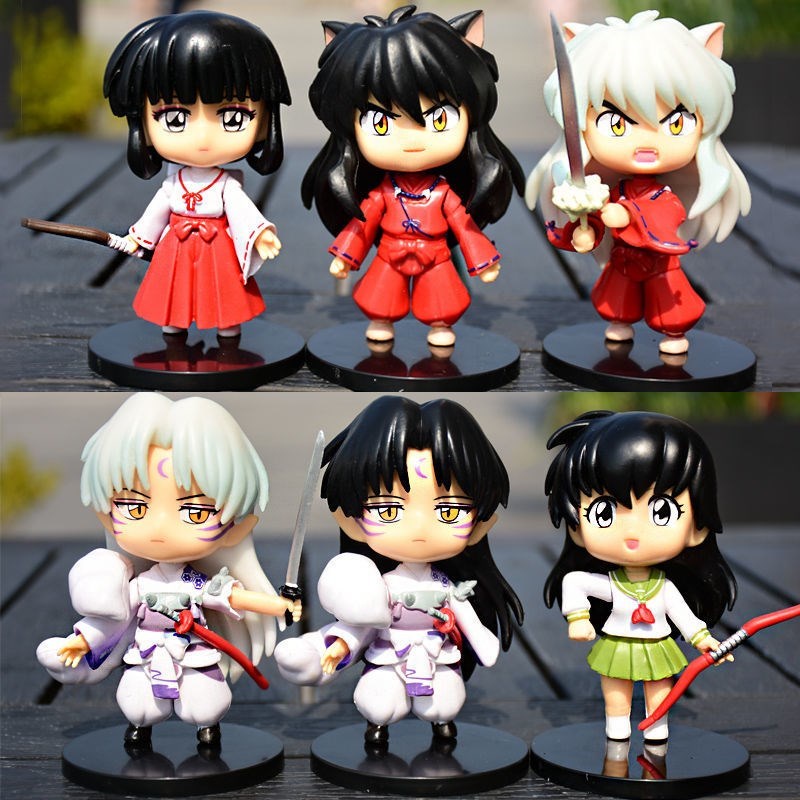 Mới Mô Hình Nhân Vật Phim Hoạt Hình inuyasha Bằng pvc