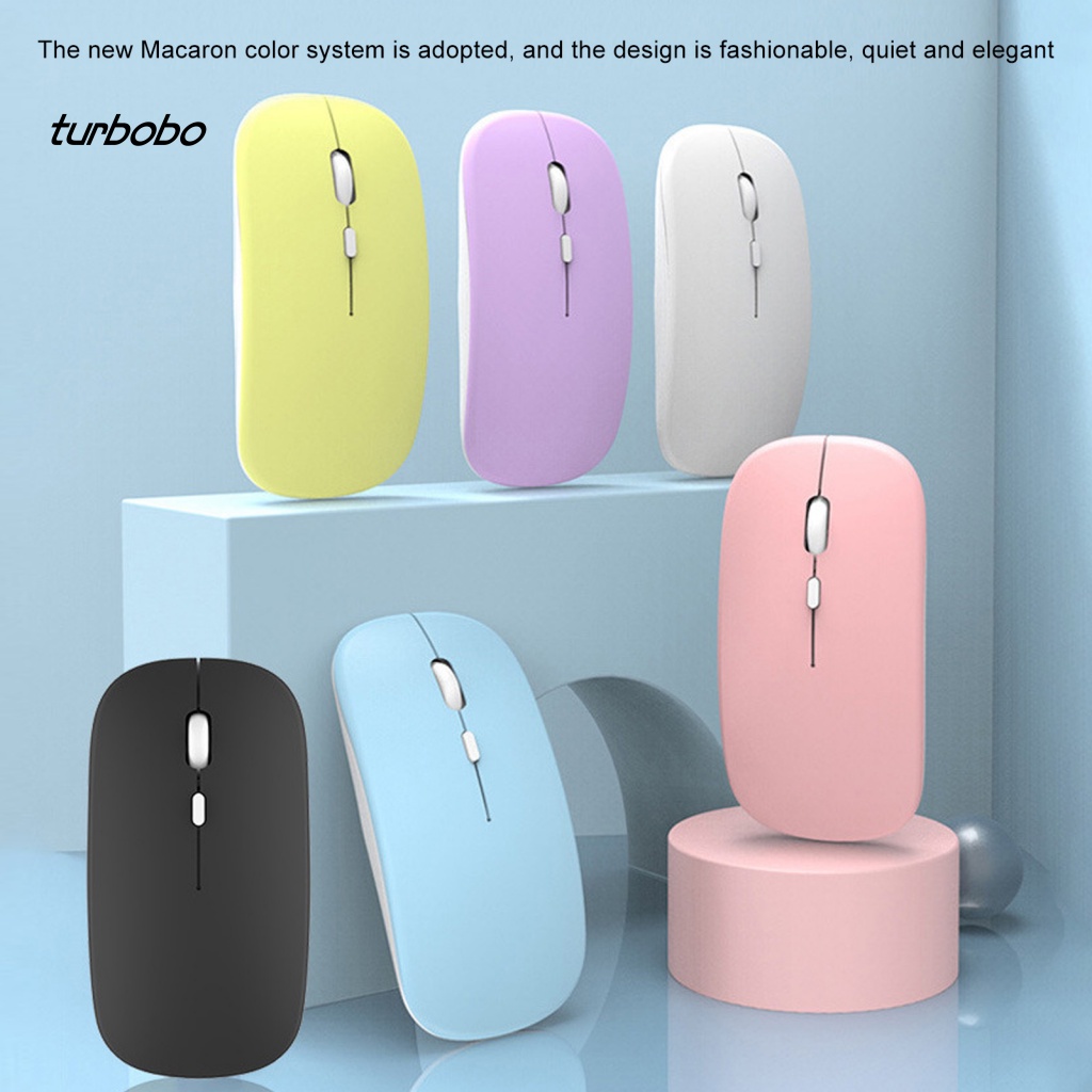 Turbobo Chuột Không Dây bluetooth 2.4ghz Sạc Pin Cho Văn Phòng