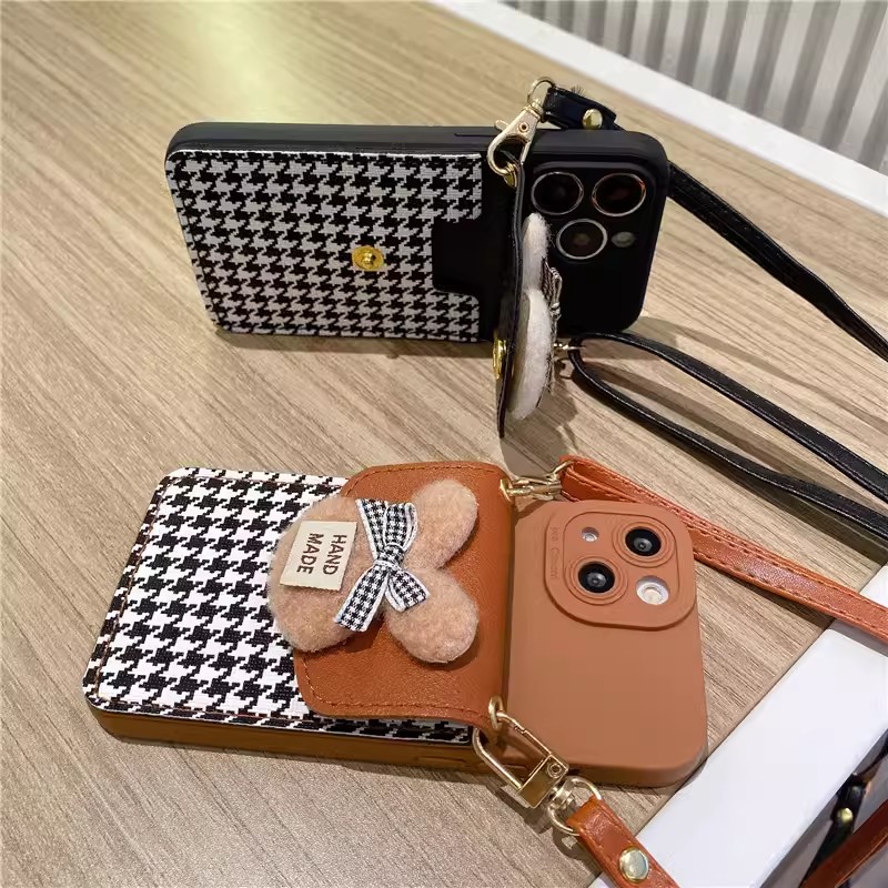 Bao Da Điện Thoại Hình Thỏ Dạng Ví Cho Samsung Galaxy S23 S22 S21 S20 Note 10 20 Ultra FE Lite A31 A20S A71 A21S A51 Vỏ