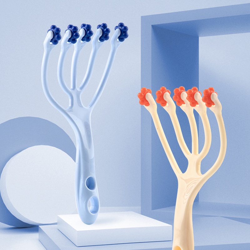 Dụng cụ mát xa chất liệu thép giúp thư giãn da đầu OUYOUVN