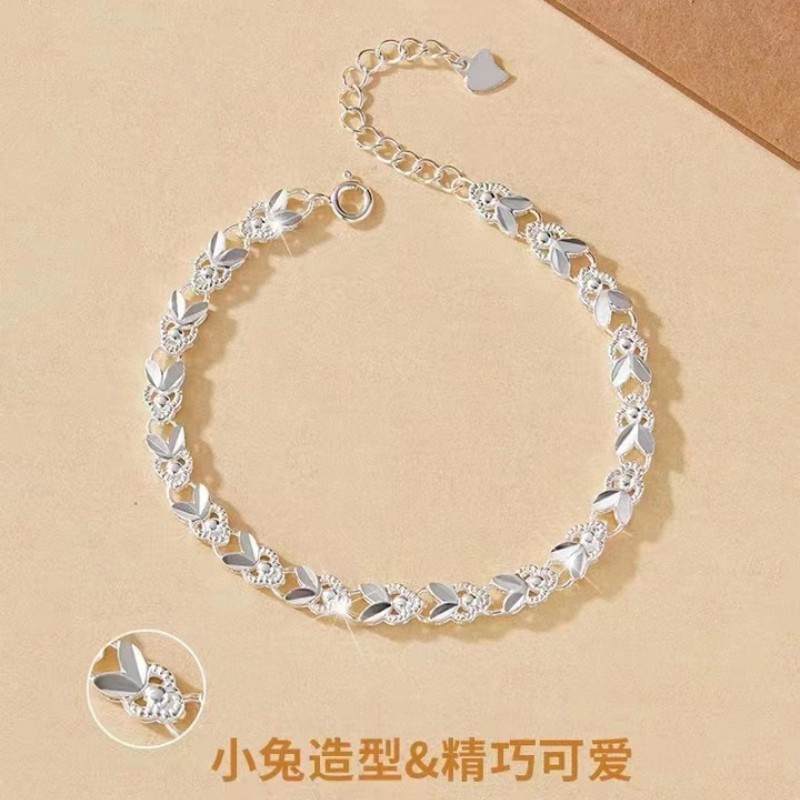Mới Vòng Tay Hình Thỏ Thiết Kế Đơn Giản Sang Trọng Cho Nữ momo