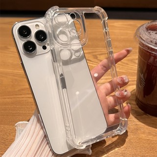 Ốp Lưng Trong Suốt Cho iphone 14 15 13 12 11 pro max Sự Bảo Vệ