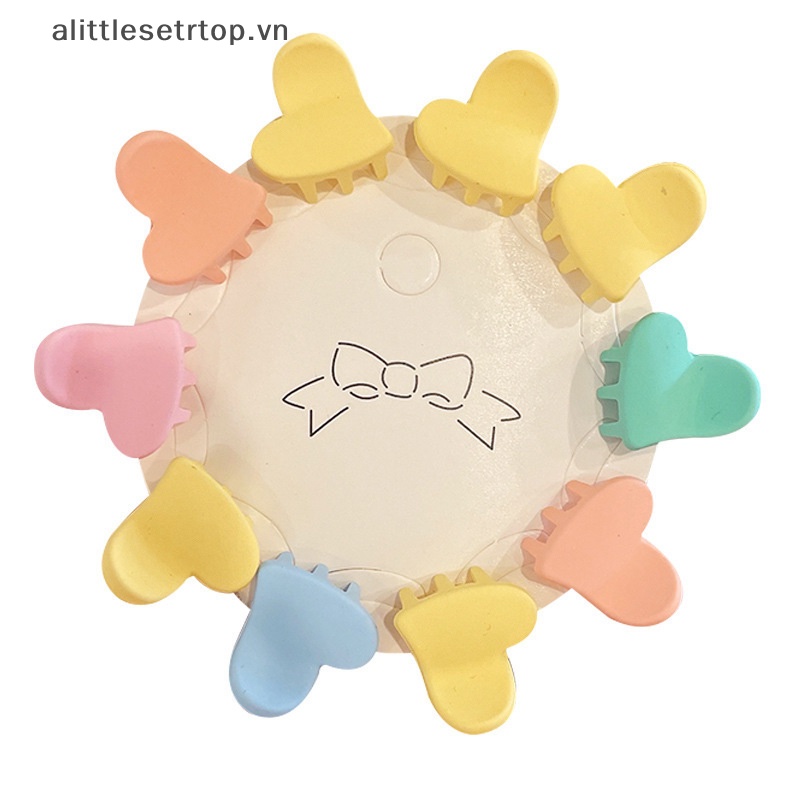 Set 10 Kẹp Tóc mini Nhiều Hình Dạng Dễ Thương Thời Trang Cho Bé Gái