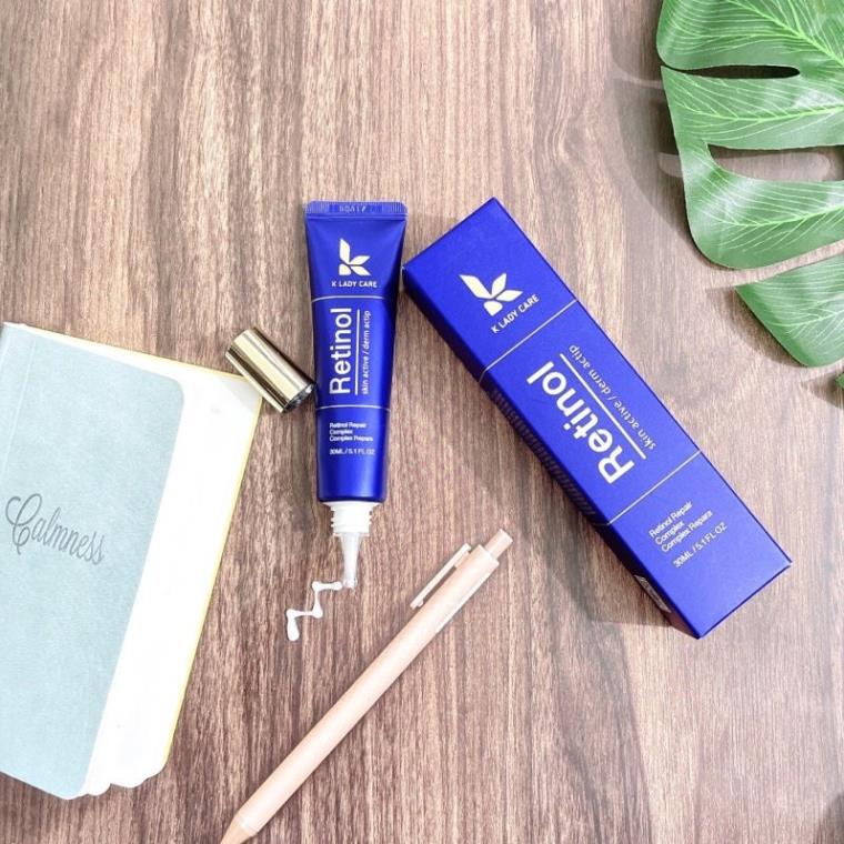 Kem Dưỡng K Lady Care 0.05% Retinol Premium Retinol Elastin Cream 30ml cho làn da căng bóng (hết mụn, thu nhỏ lỗ c.lông) | BigBuy360 - bigbuy360.vn