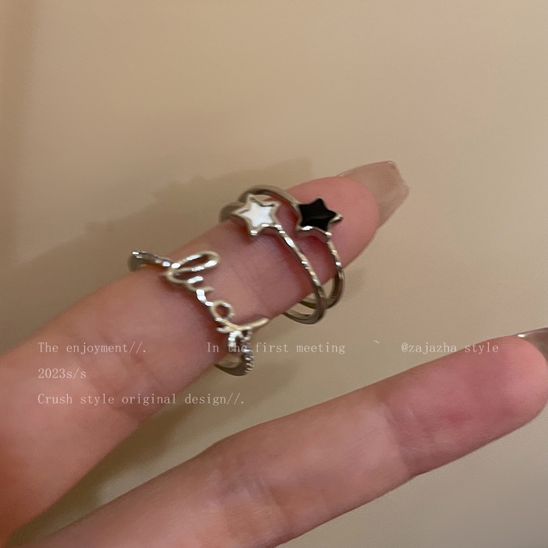 Nhẫn Hình Ngôi Sao May Mắn Cho Nữ