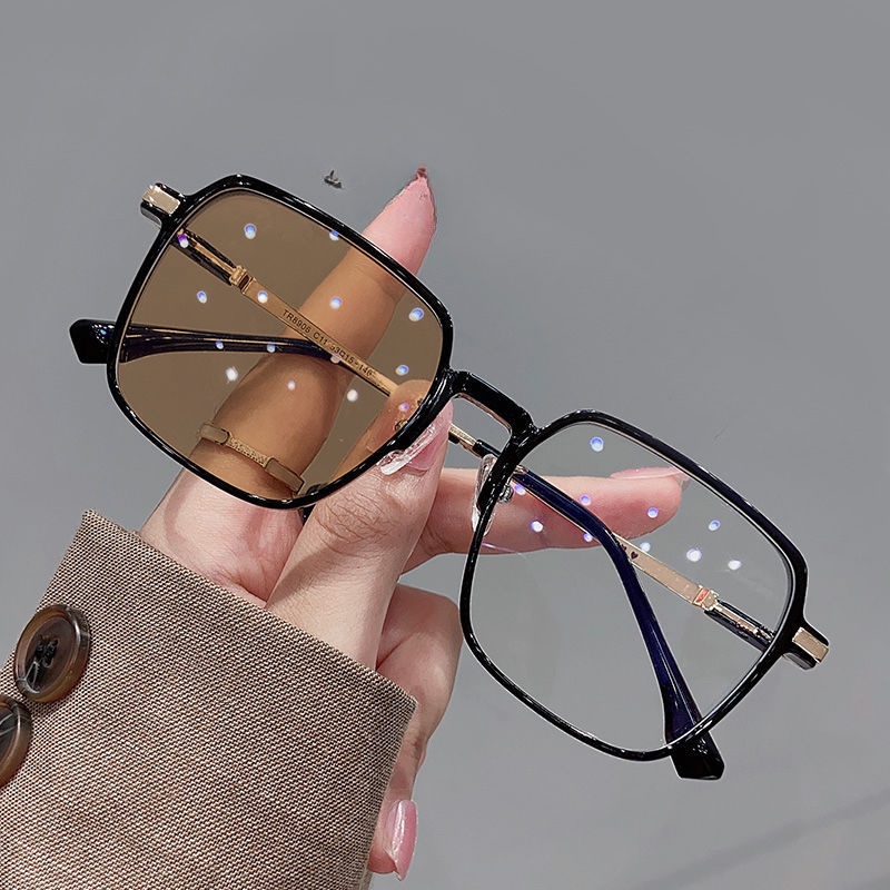 [-0°~-400°Kính Mát Chống Ánh Sáng Xanh Thay Đổi Màu Sắc Dành Cho Nam Và Nữ