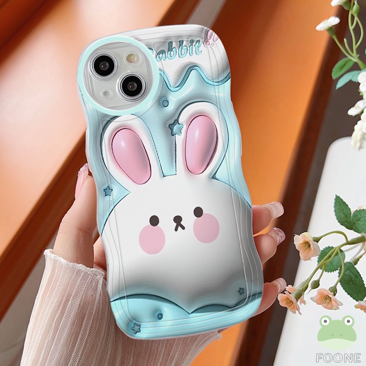Ốp Lưng DẻO HìNh Con Thỏ Cho iphone 14 13 12 11 pro max x xs xr 7 8 6 6s plus