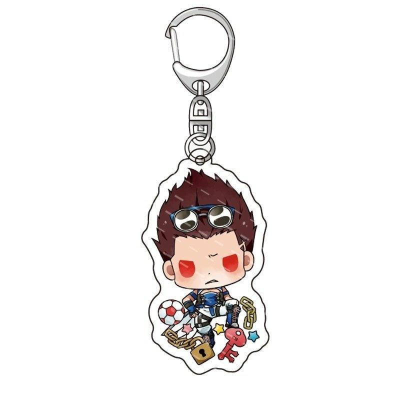 Móc khóa 3cm BLUE LOCK t iền đạo số 1 ver BALL AND KEY in hình anime  mica trong acrylic keyring dễ thương NLSHOP