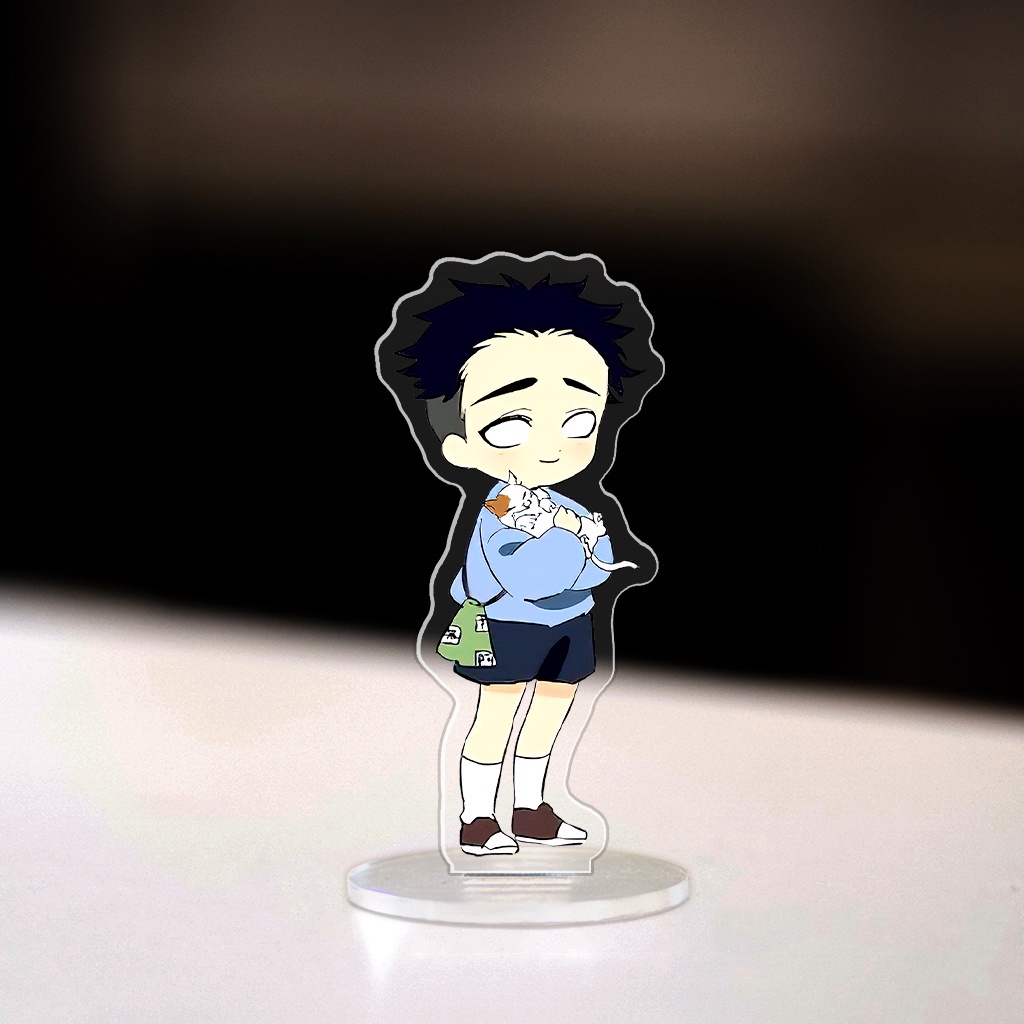 Mô hình đứng standee Kimetsu no Yaiba các nhân vật Tanjiro Nezuko trang trí góc học tập bàn làm việc cao 8cm NLSHOP