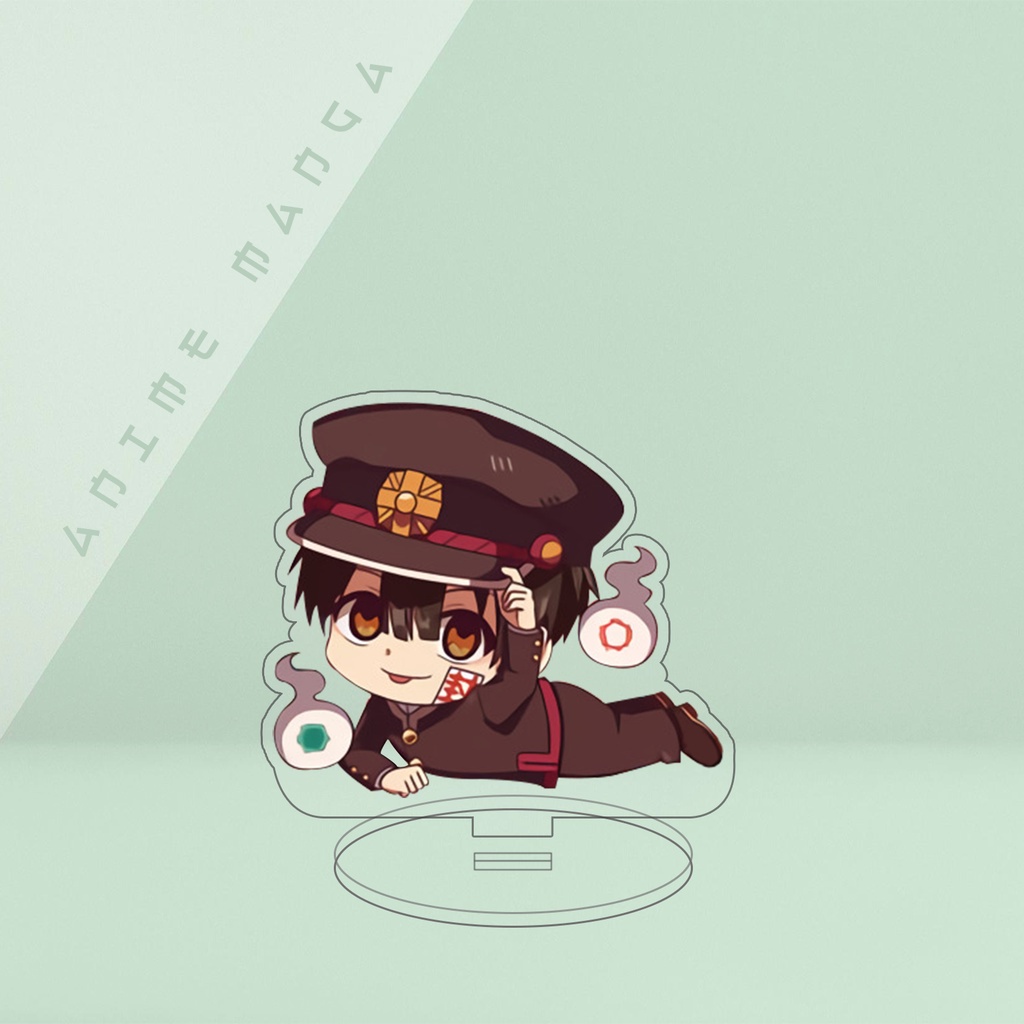 Standee chibi anime Toilet-bound Jibaku Shounen Hanako-kun Ác Quỷ Trong Nhà Xí Kích Trang Trí Bàn Học NLSHOP