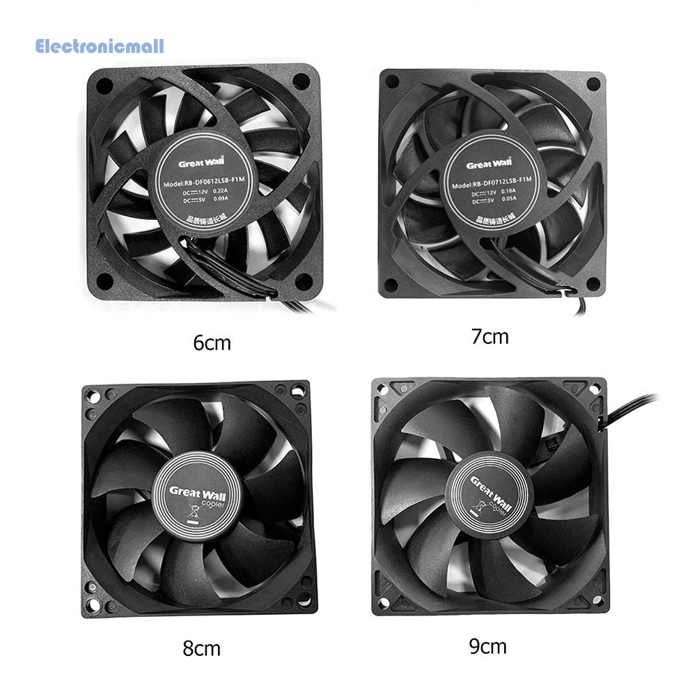 AMD Quạt Tản Nhiệt 4 pin 6cm / 7cm / 8cm / 9cm Thay Thế Cho Máy Tính pc