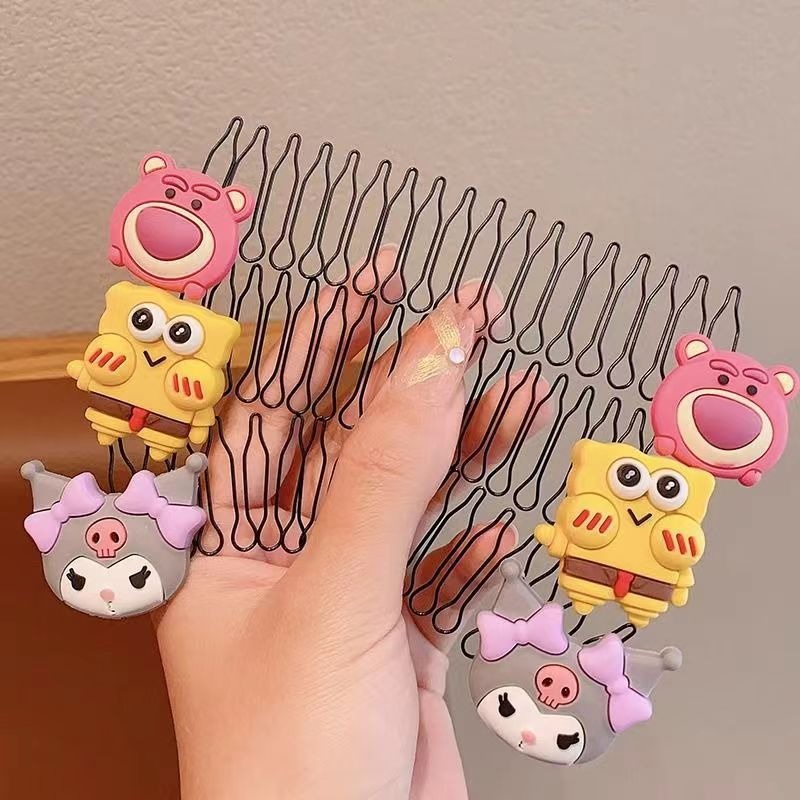 Hoạt Hình Lược Cài Tóc Hình Búp Bê sanrio Xinh Xắn Cho Bé