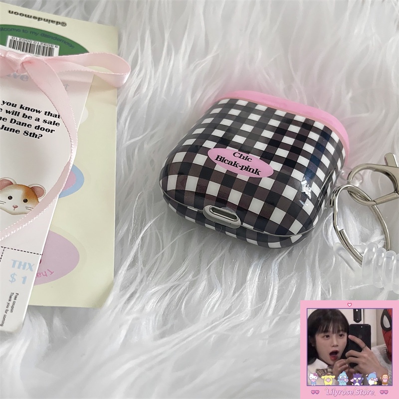 Ốp Vỏ Bảo Vệ Hộp Sạc Tai Nghe airpods 1 2 3 airpods pro pro2 2022 Bằng acrylic Chất Lượng Cao Hình Blackpink