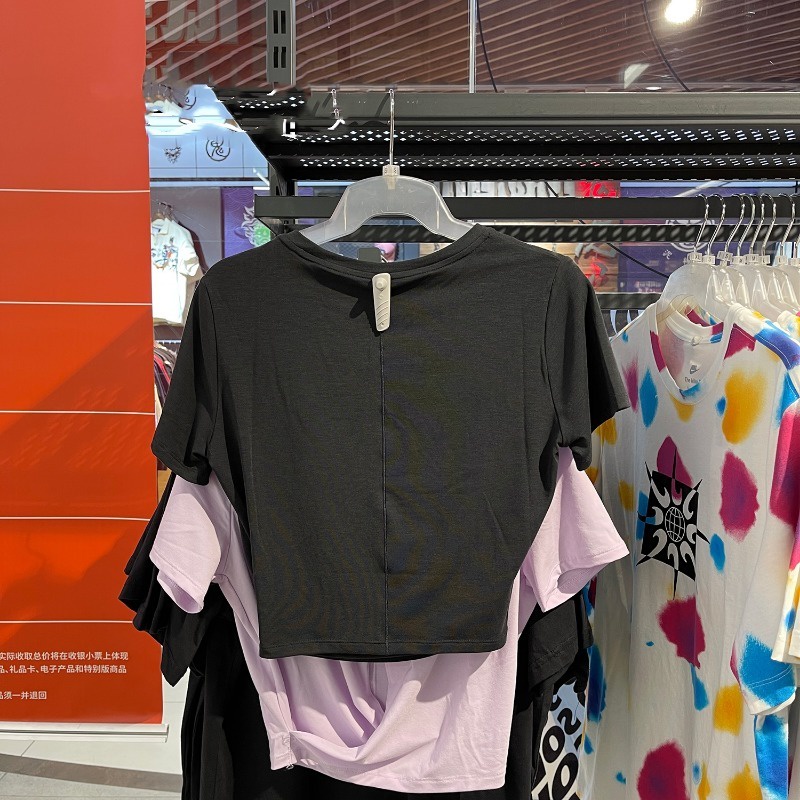 Nike Áo Thun Thể Thao 100% Chính Hãng Dáng Rộng Co Giãn Thoáng Khí Nhanh Khô dd4922