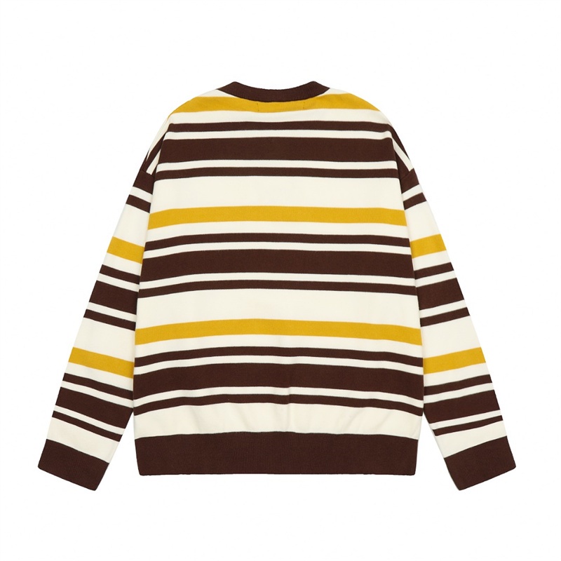 Áo Sweater Dệt Kim Tay Dài Cổ Tròn Thêu Họa Tiết graffiti Đường Phố dr238w Thời Trang Cho Nam Và Nữ