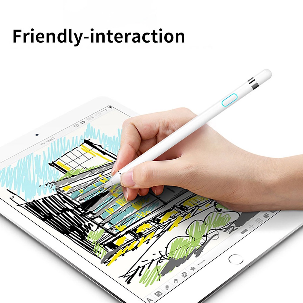 Bút cảm ứng stylus thông minh hiệu WIWU Pencil Magic Gen 2 cho iPad / iPhone / Samsung Xiaomi Huawei Oppo Sony LG