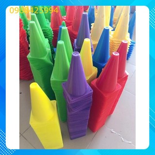 Chóp vận động , nón thể dục cọc tiêu lùn kích thước 23cm Chóp, nón thể dục tập luyện chiến thuật
