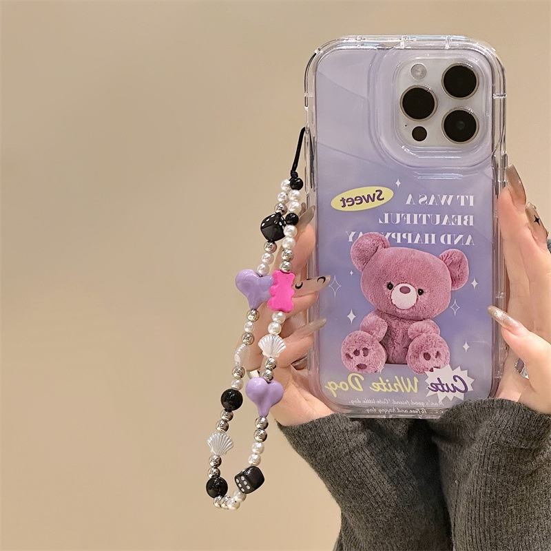 ỐP LƯNG IPHONEHoạt Hình Ốp Điện Thoại In Hình Gấu phantom Cho iphone15 / 14promax / 13 / 12 / 11 / xr / xs / x / xsmax / 7 / 8plus