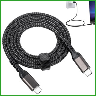 Cáp sạc nhanh type c 100w pd 5a hai đầu type cjd co th