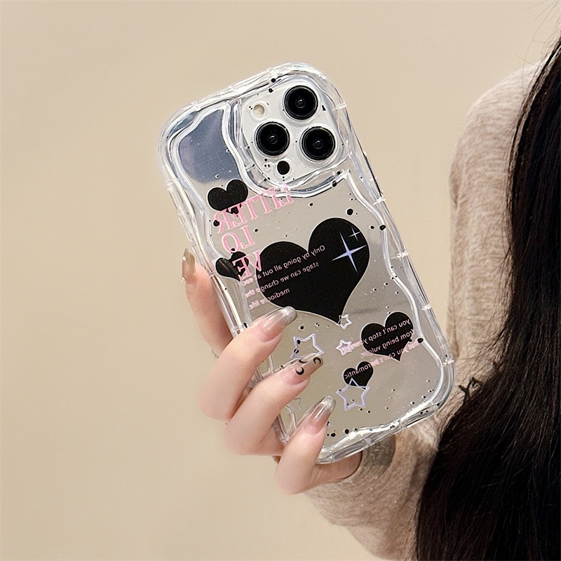 Ốp Điện Thoại Tpu Dẻo In Hình Ngôi Sao Trái Tim Cho Iphone 15 / 14 Promax / 13 / 12 / 11 / xr / xs / x / xsmax / 7 / 8plus/NY-1/JM-3
