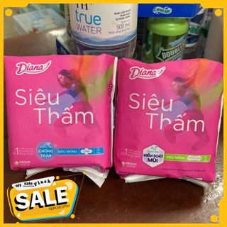 Băng vệ sinh DIANA siêu thấm siêu mỏng cánh 23cm