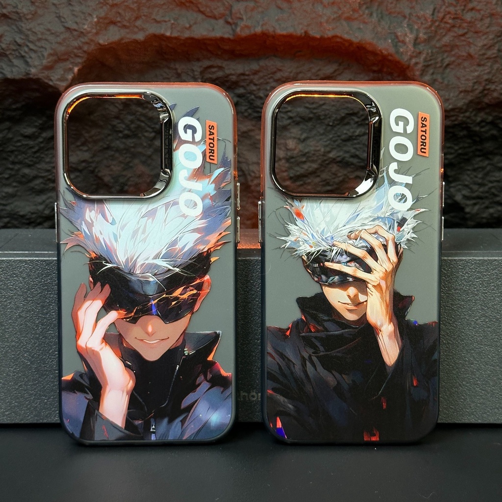 Ốp Điện Thoại Họa Tiết jujutsu kaisen satoru gojo Cho iphone 14 pro max 13 12 pro max 11