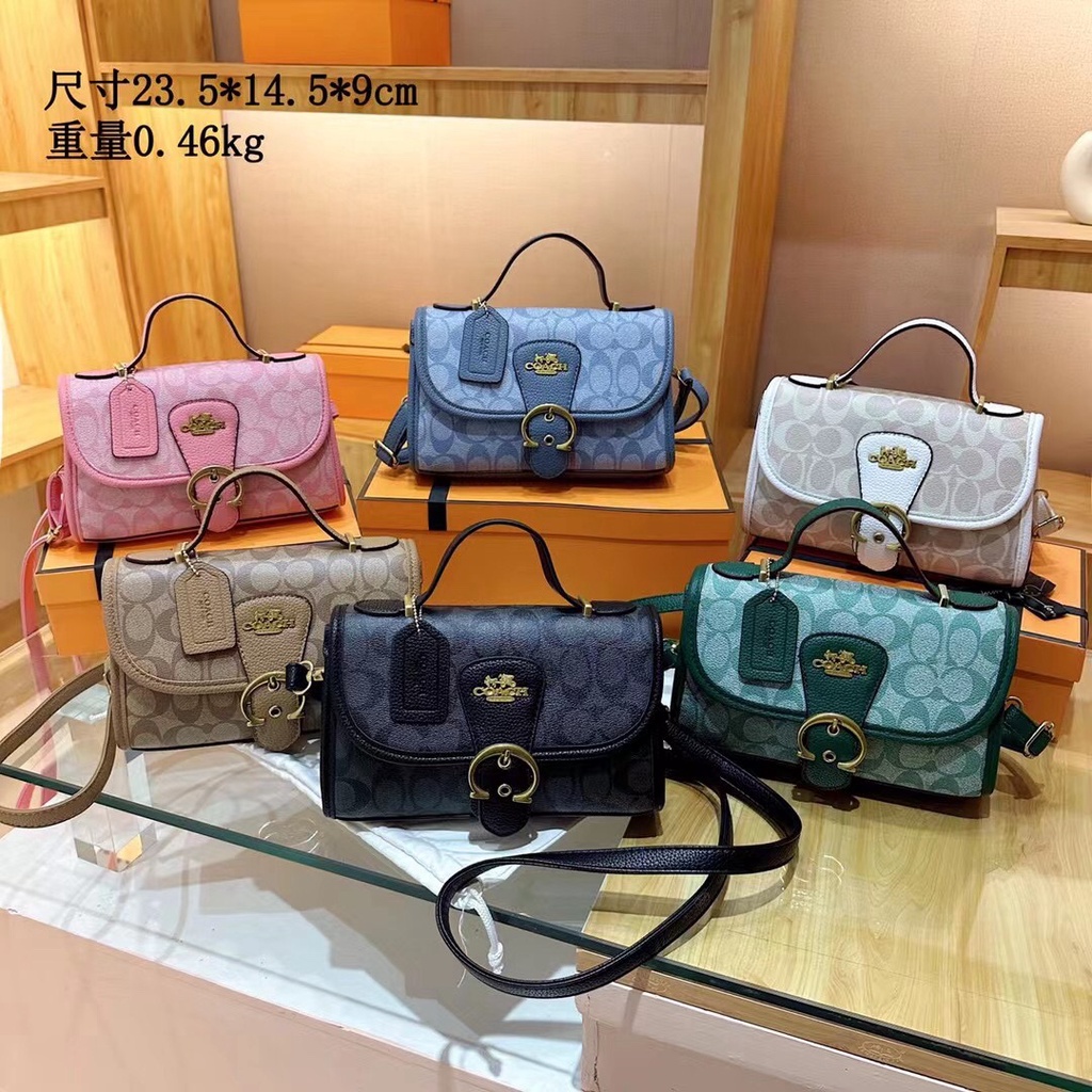 Túi Xách Đeo Vai Cỡ Lớn Có Tay Cầm Và Dây Xích Thời Trang Hàng Mới Dành Cho Nam Và Nữ coach4140 k