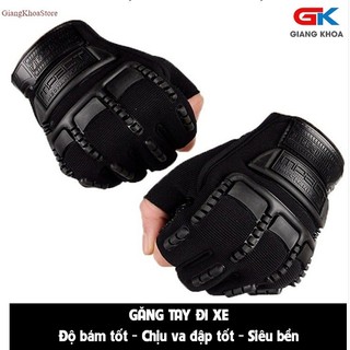 [Giá sỉ] Găng tay tập gym nam, găng tay xe đạp đa năng