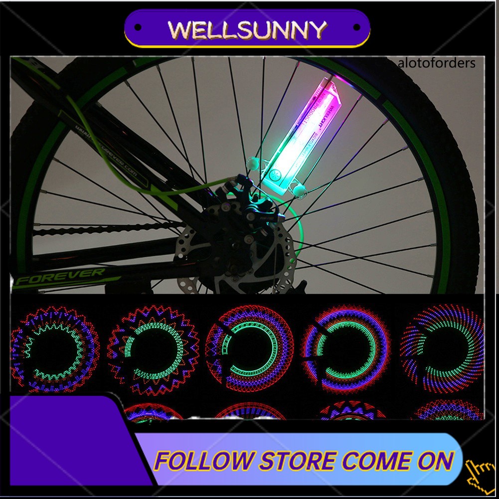 - Thanh Đèn led 32 Bóng Gắn Van Bánh Xe Đạp Leo Núi diy