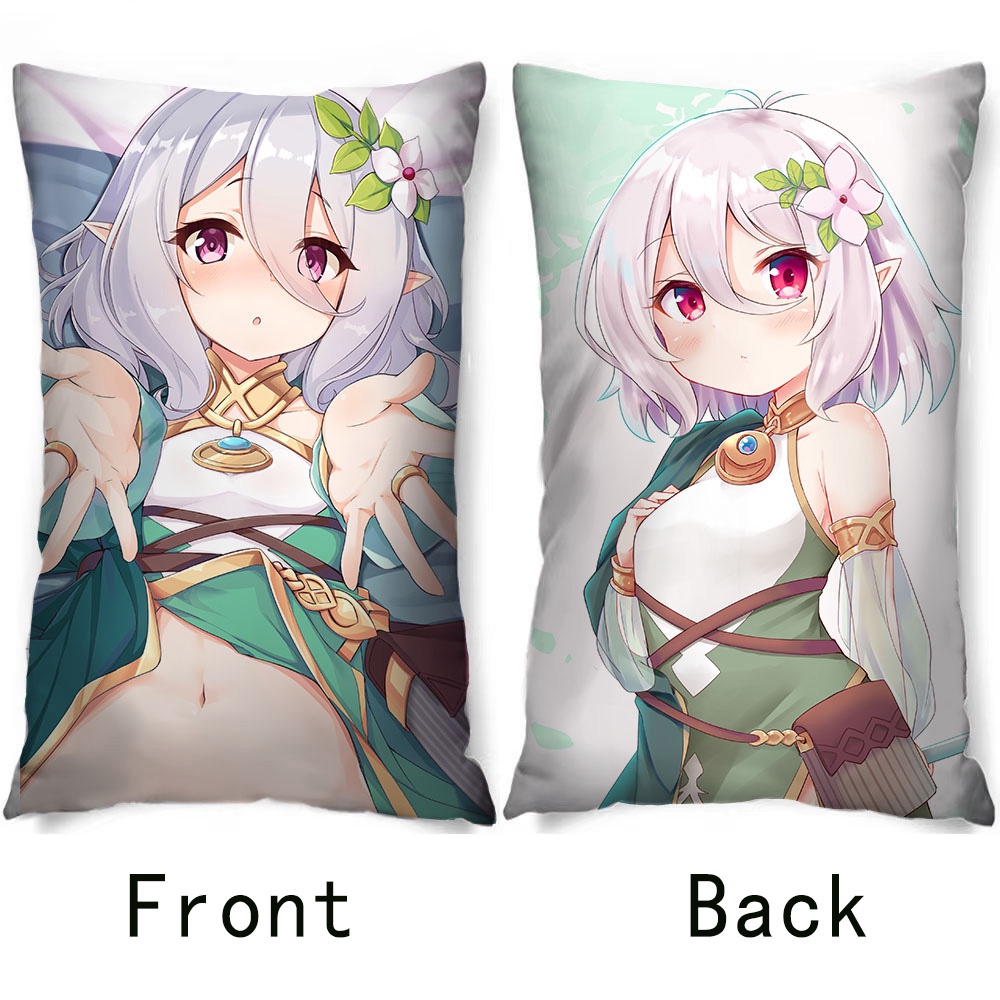 Gối Đệm Nửa Đầu Hình Chữ Nhật In Hình anime Công Chúa connect Re: Dave kokkoro