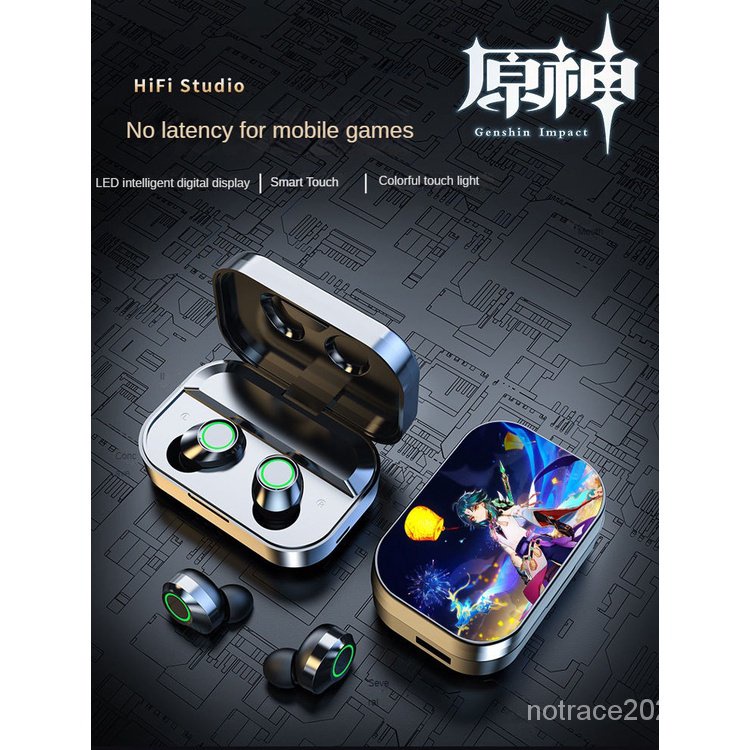 ★Genshin Impact★Hutao & kazuha & raiden shogun & zhongli & scaramouche Tai Nghe bluetooth Không Dây Hình Cầu