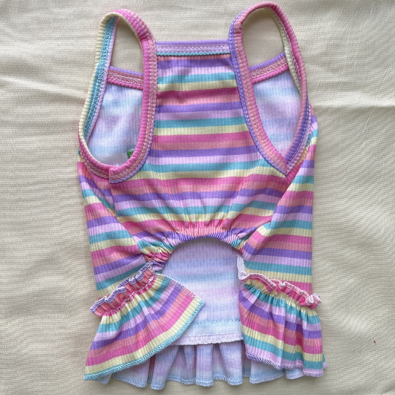 Áo Thun Thêu Họa Tiết Trái Dâu Nhiều Màu Sắc Xinh Xắn Cho Cún Cưng