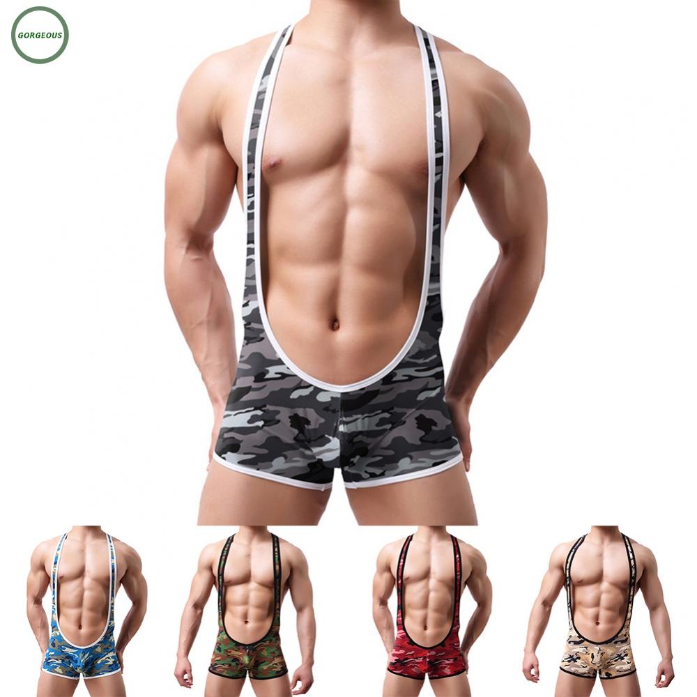 New Coming~Comfortable Camouflage Singlet Leotard Sports Vest for Men Perfect for Workouts#Home Essentialses