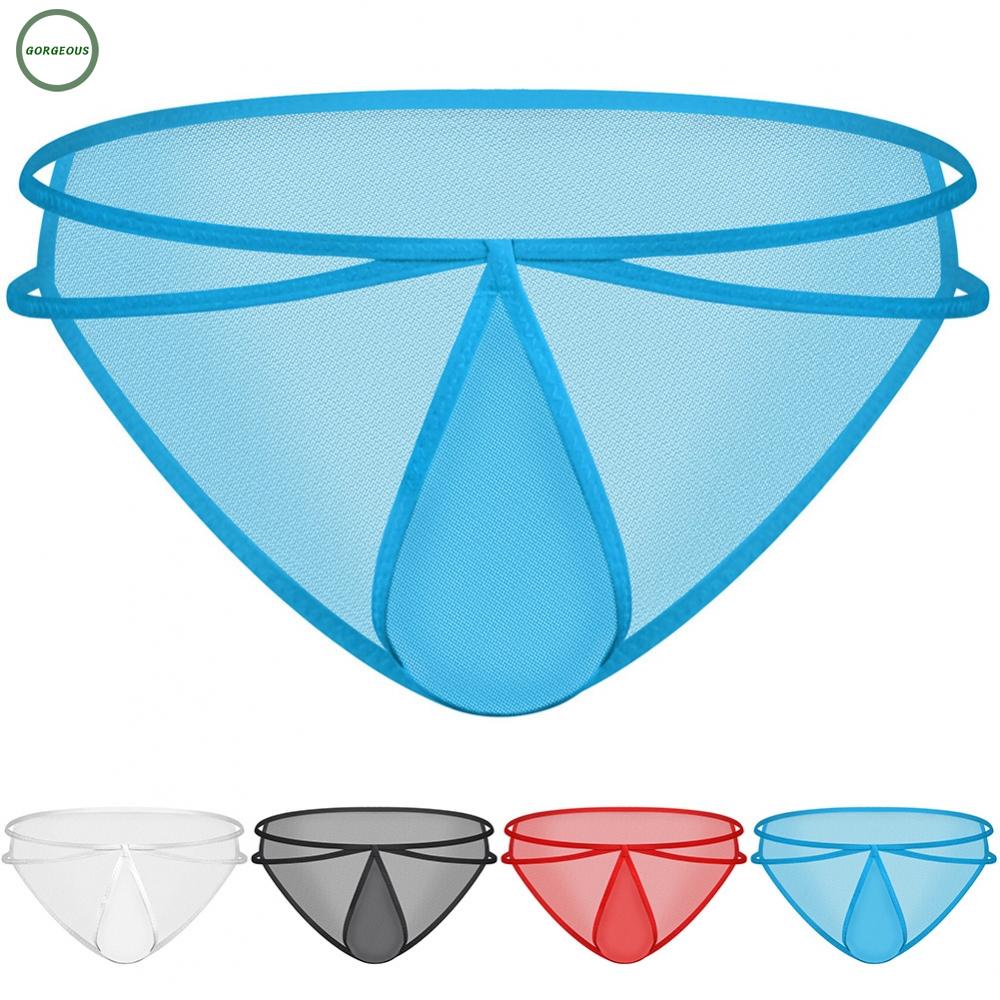 New Coming~Mens Briefs Thin Underpants Underwear Wetlook Clubwear G-string Jockstrap#Home Essentialses