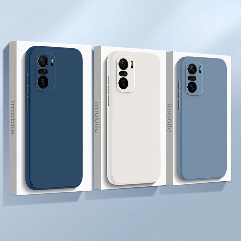 🔥🔥🔥 ốp lưng xiaomi poco f3 redmi k40 k40 pro Ốp Điện Thoại trơn cạnh Vuông Mềm Chống Sốc