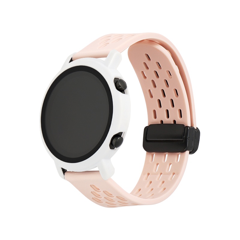 Phù Hợp Dây Đeo Silicon Nam Châm Thoáng Khí Dành Cho Đồng Hồ Thông Minh samsung galaxy watch 6 5 4 40mm 44mm 6 classic