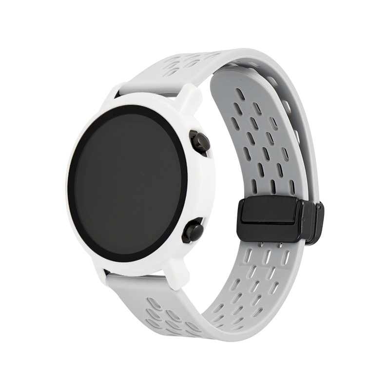 Phù Hợp Dây Đeo Silicon Nam Châm Thoáng Khí Dành Cho Đồng Hồ Thông Minh samsung galaxy watch 6 5 4 40mm 44mm 6 classic