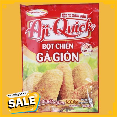GIÁ TỐT - Bột chiên gà giòn aji - quick gói 42g
