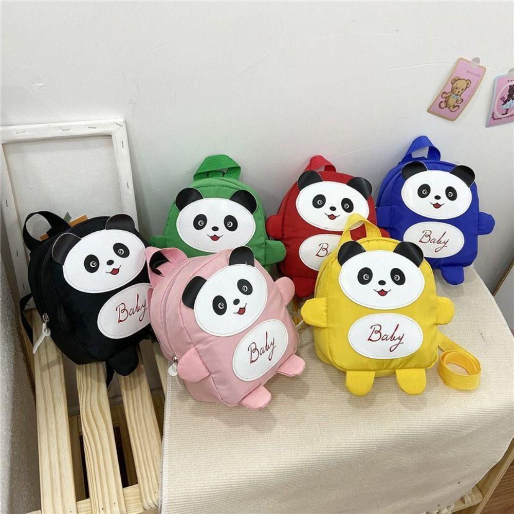 Shanhai Ba Lô Đi Học mini Hai Dây Chống Thất Lạc Hình Gấu Trúc Hoạt Hình Dễ Thương Có Thể Điều Chỉnh Cho Bé Mẫu Giáo