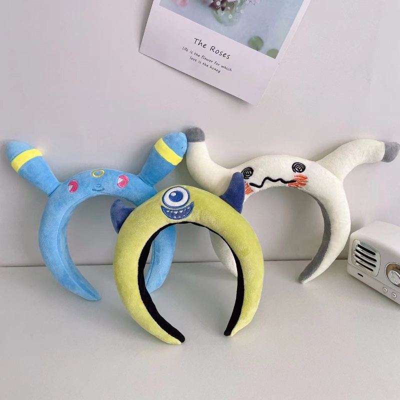 Băng Đô Cài Tóc Hình Thú Hoạt Hình Dễ Thương Phong Cách Hàn Quốc