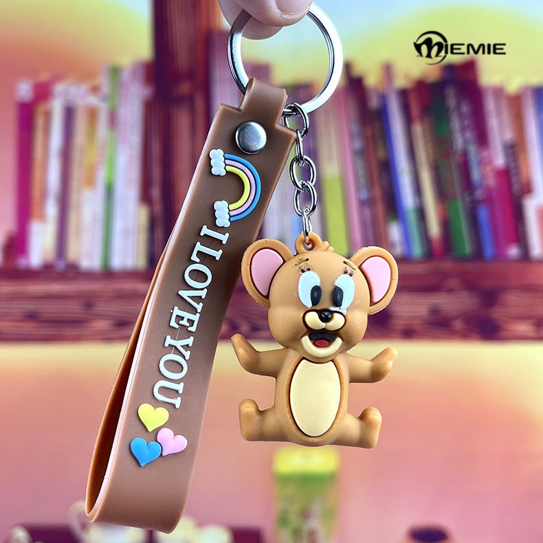 Móc Khóa Hình tom Và jerry Dễ Thương