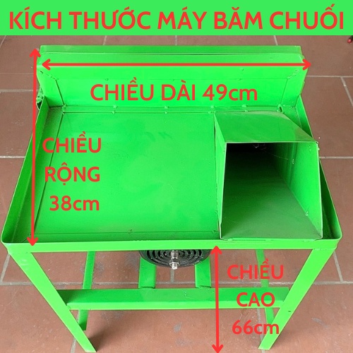 Máy Thái Chuối 4 Chân Loại Dao Cong Băm Rau Bèo, Thái Cỏ Voi Đa Năng . Động Cơ 750W. MÁY BĂM LÁT