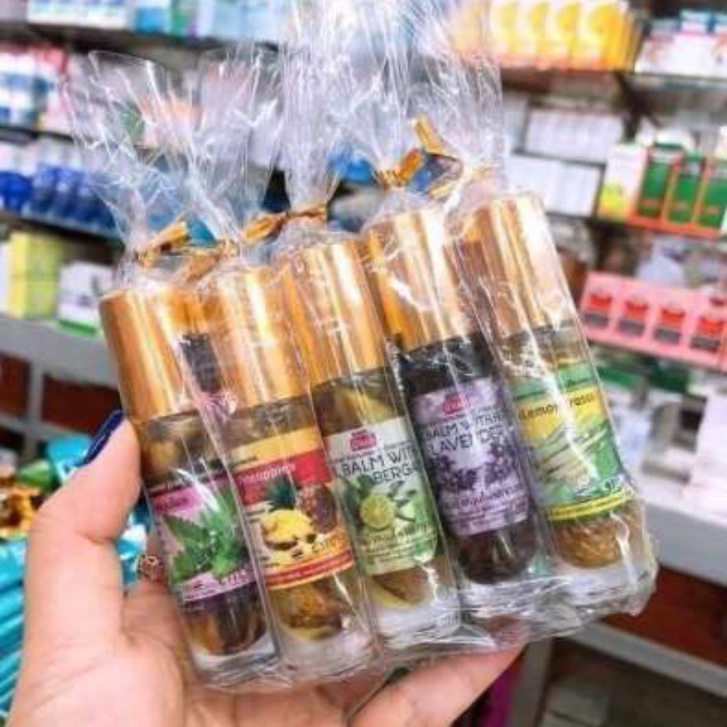 Dầu lăn thảo mộc Banna OTOP Oil Balm Thái Lan